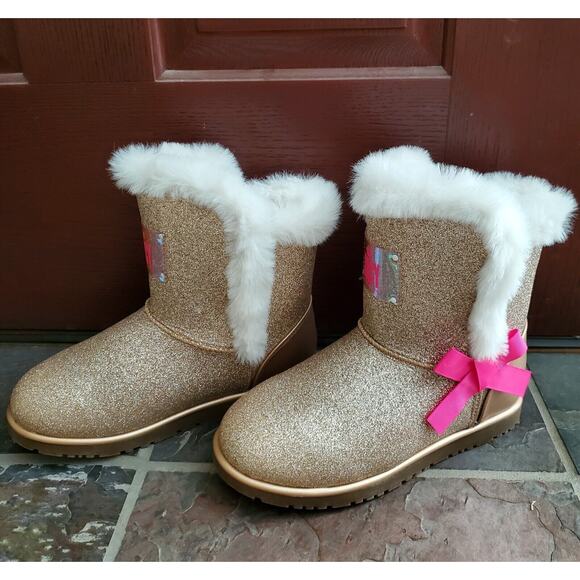 Girls Juicy Size 4 Sparkly Boots By Juicy Couture - Picture 4 of 10